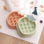 Strawberry Slow Food Bowl Pet Bowl Dog Food Bowl Cat Food Bowl Non-Slip Anti