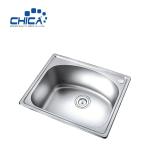 1.2mm Steel Kitchen Sink Material Single Bowl Kitchen Sink For House