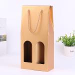 C2S Specialty Paper Corrugated Wine Bottle Carriers Clay Coated