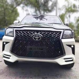 China Black 4x4 Body Kits For Toyota Hilux Vigo Upgrade To Lexus Lx570 factory