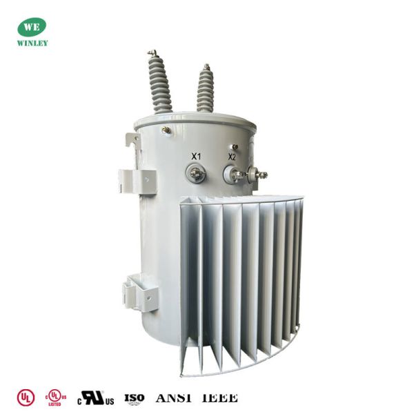 250kva Single Phase Pole Mounted Transformer 304 SS Tank 22860Grdy To 480V oil