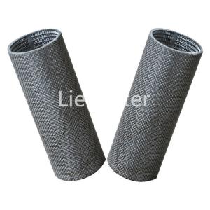 China S316L High Compressive Strength Sintered Metal Filter Elements For high pressure backwashed Oil Equipment factory