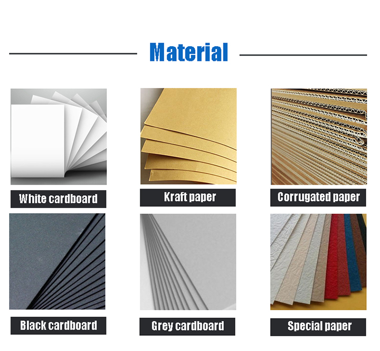 Electronic Charging Data Cable Packaging Box Embossed Chipboard