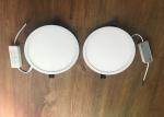 18W LED Slim Panel Light 1600LM Aluminum White Recessed Round 6000K Flat TUV