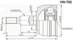 7H0498099B Transmission Parts C.V Joint