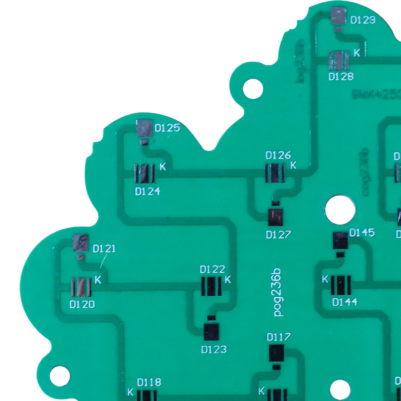 Fr4 Base PCB Boards 1layer 2mm 2oz Printed Circuit Board