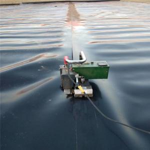 China Kenya Farm Earch Dam Lining Double Smooth 500 Micron HDPE Pond Dam Liner Installation factory