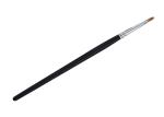 Portable Black Lip Liner Brush Cosmetic Makeup Brushes With Wooden Handle