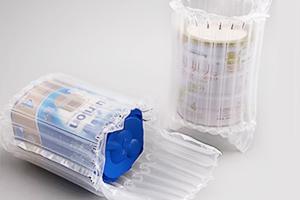 China Smooth Surface Air Column Packaging 55mic Air Bubble Bags factory