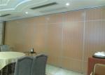 Room Partition Wall / Folding Acoustic Room Dividers for Banquet Hall Space