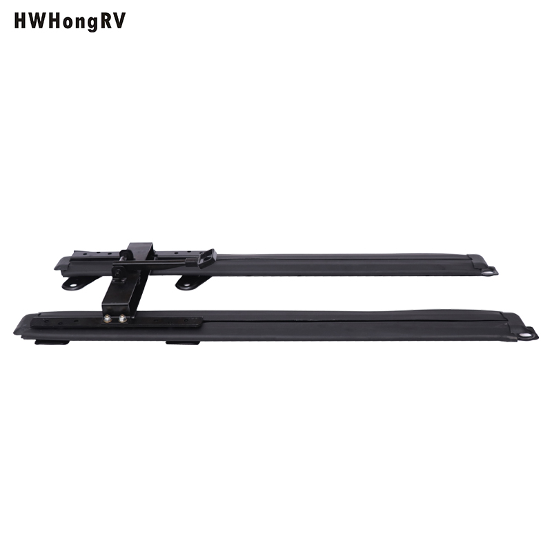 Motorhome rear seat inlaid floor slider track runner van recessed seat floor rail double lock car seat sliding with 100cm