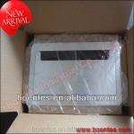 Table Hidden Manual Flip Up Desktop Outlets Box with Aluminum Alloy Panel Cover