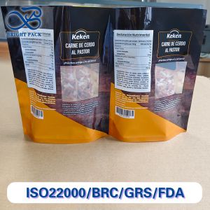 China Customizable Digital Printed Stand Up Bags For Food Packaging With Transparent Window. factory