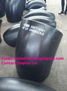 China Q235B DN600 WT 8.8MM 45DEG LR BW ELBOW factory