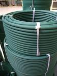 Dark Green Color Polyurethane Rough Round Belt With High Tensile Tear Strength