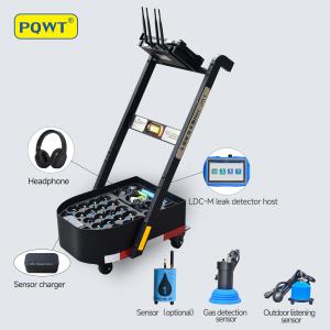 China PQWT LDC Ultrasonic Water Pipe Leak Detector 9m Plumbing Equipment factory