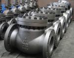 PN16 - PN420 Industrial Check Valve , Swing Check Valve Standard Swing Disc Type