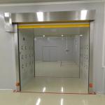 1.2mm Stainless Steel SUS201 Air Shower Tunnel With Scroll Doors