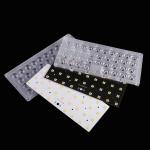 151x81 Degree Optical Led Street Light Lens PC LED Lens For Road Light
