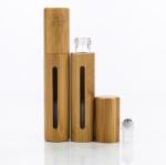 22 400 10ml Roller Bamboo Glass Dropper Bottles With Pipette 22mm
