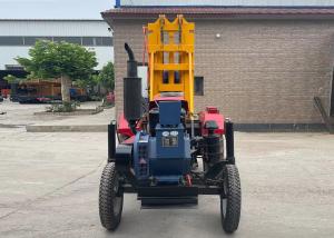 China Tractor Walking Drilling Equipment Rig With 150 Mm Drilling Diameter factory
