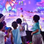 Interactive Wall Projection Interactive Smash Ball Kids Entertainment Park
