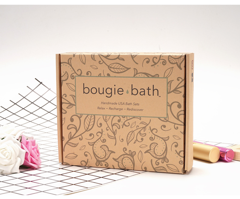 Moistureproof Paper Corrugated Gift Box Antiwear For Perfume Packaging