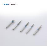 Metal 10packs/Box Safe End Diamond Finishing Burs In Dentistry