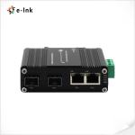 Mini Industrial 2-port 10/100/1000Base-T + 2-port 100/1000Base-X SFP Ethernet