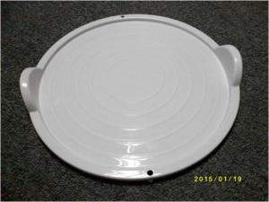 China ECO Friendly Microwave Oven Accessories Plastic Tray With Handle FDA factory