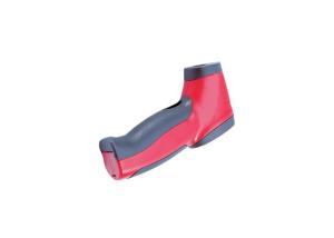 China Injection Molding 2 Shot Overmolding Medical Parts Red Grey Color TPU ABS factory
