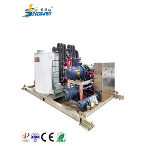 China Automatic Stainless Steel Flake Ice Machine 20 Ton Water Cooled on sale
