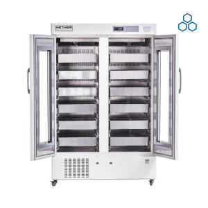 China 1008 Liters Capacity Medical Blood Bank Refrigerator 576 Bags Of Blood Storage factory