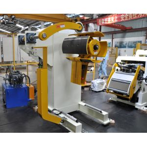 China Stamping Process High Speed Feeder Material Rack Leveling Roll Feeder Machine factory