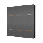 Wireless Zigbee Smart Switch , Tuya Smartphone Light Switch