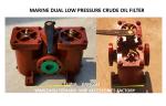 OIL PURIFIER OUTLET DOUBLE LUBRICATING OIL FILTER A50 0 0.25/0.16 CB / T425-94