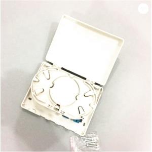 China ftth 4 core 4 port plasticfiber optic termination box factory