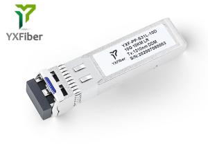 China 2 Wire SMF Fiber DDMI 10Gbps DWDM SFP Transceiver factory
