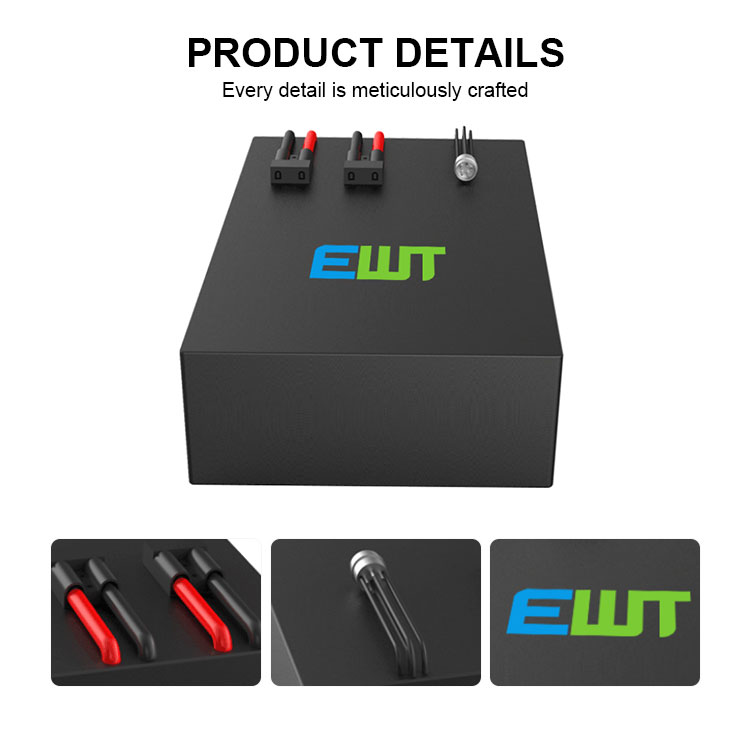 custom Deep Cycle 12V Lithium Iron Phosphate Battery Storage System