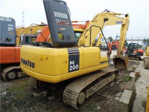 China Used Excavator Komatsu PC200-7 For Sale factory