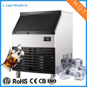 93 KG Ice Cube Maker with Water Dispenser 120kg 24Hours LZ-260 For Your Hotel