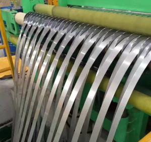 China 2B Finish Cold Rolled Split Band ASTM 304 Stainless Steel Coils Custom Produced factory