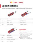 33S 34S 35S 36S 37S 38S LiFePO4 lithium ion battery smart bms 60A 100A 200A LTO