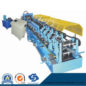 China Steel C Channel Roll Forming Machine C Section Purline Cold Roll Forming Machine factory