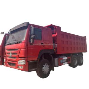 China Used Sinotruk Howo 10 Tyres 6X4 40Ton Tipper 371 375HP Long Distance Mine Sand Dump Trucks factory