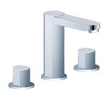 Chrome Ceramic Basin Mixer Faucet , High End Scale Basin Tap Faucets With