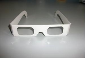 China Red Blue Chromadepth 3d Paper Glasses / Theater 3d Glasses For Adult And Kids factory