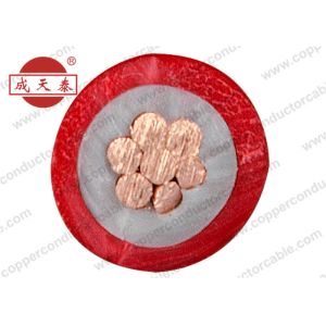 Single Core Electrical Cable Wire With Solid Copper Conductor 300 / 500V WIth