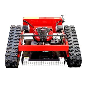 China Uncovered Crawler Lawn Mower Grass Cutting Machine / Farm Cordless Lawnmower factory