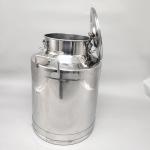 Corrosion Resistant 201 Stainless Milk Bucket With Lid 50L Large Capacity